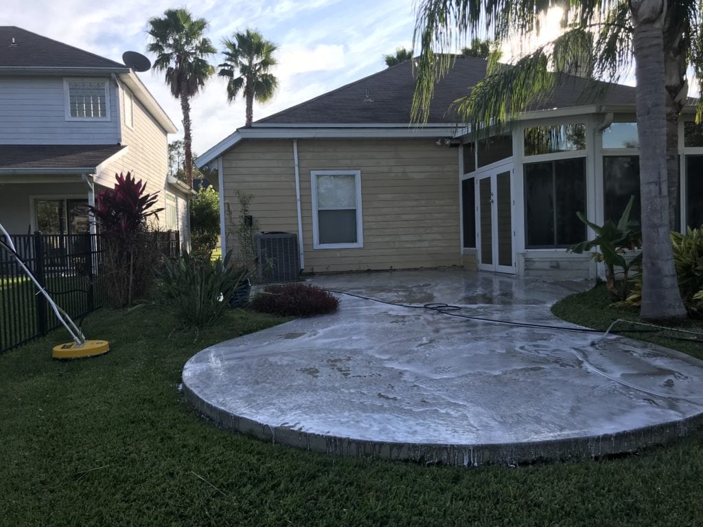 Driveway And Concrete Cleaning We’re always told to look ahead – but at J & L Power Washing, we think looking down is underrated. Our driveway and concrete cleaning solutions invest in your property from the bottom… and the impact works itself up to the top.